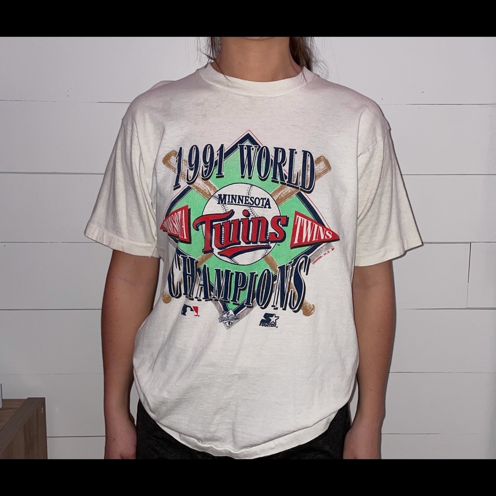 🤍vintage baseball world series t shirt🤍